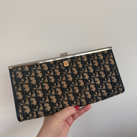RARE Christian Dior Vintage trotter clutch - Picture 1 of 8